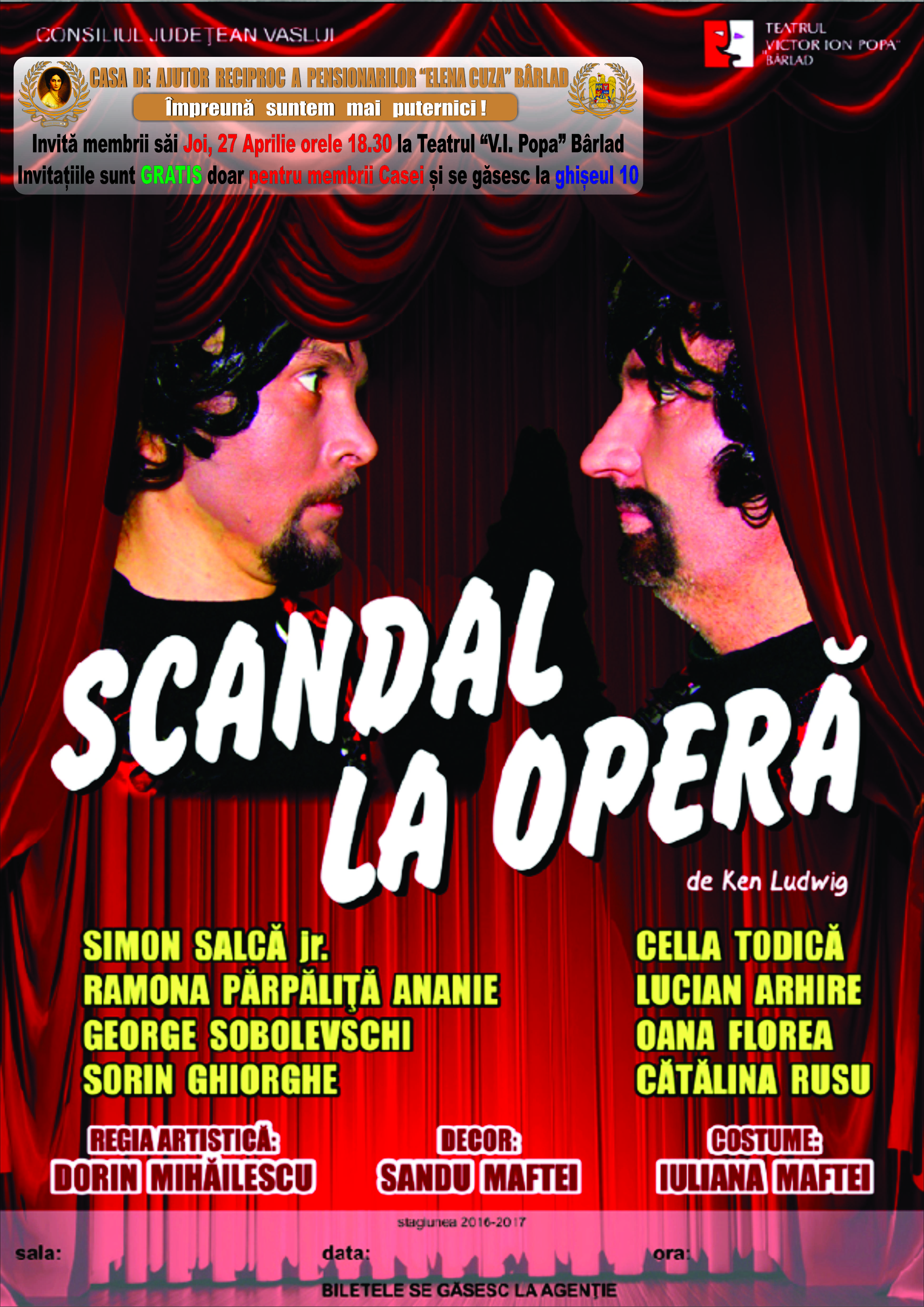 Piesa de teatru: Scandal la operă